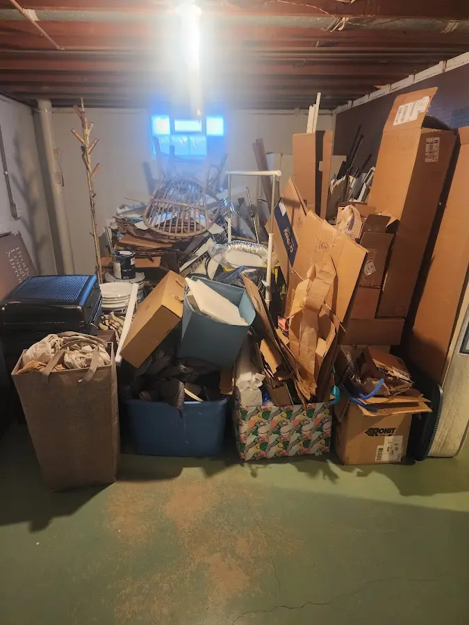 Roll-off dumpster container at job site for Construction Dumpster Rental in Spokane